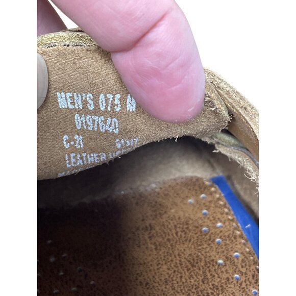 Sperry Mens Tan Leather Boat loafers Shoes Size 7.5M SKU 9252 - Picture 6 of 16